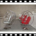 acrylic hanging bubble chair